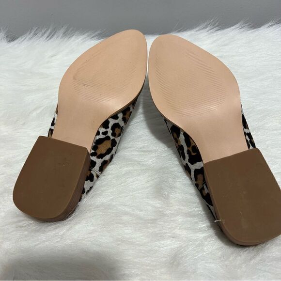 Able (Local + Global) Miriam Leopard Print Calf Hair Mule - 6 - Picture 8 of 12